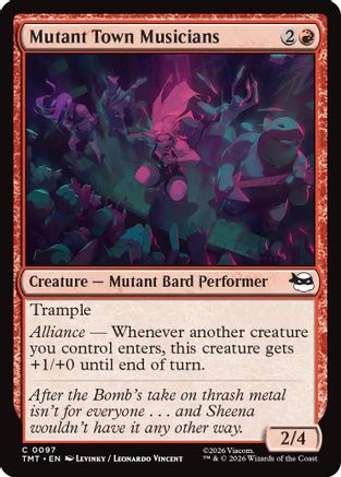 Image of Mutant Town Musicians (TMT-097) - Teenage Mutant Ninja Turtles