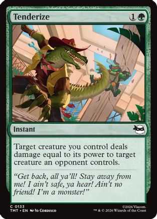 Image of Tenderize (TMT-133) - Teenage Mutant Ninja Turtles Foil
