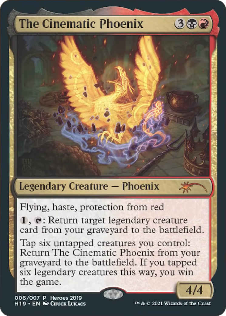 Image of The Cinematic Phoenix (HTR19-006) - 2019 Heroes of the Realm