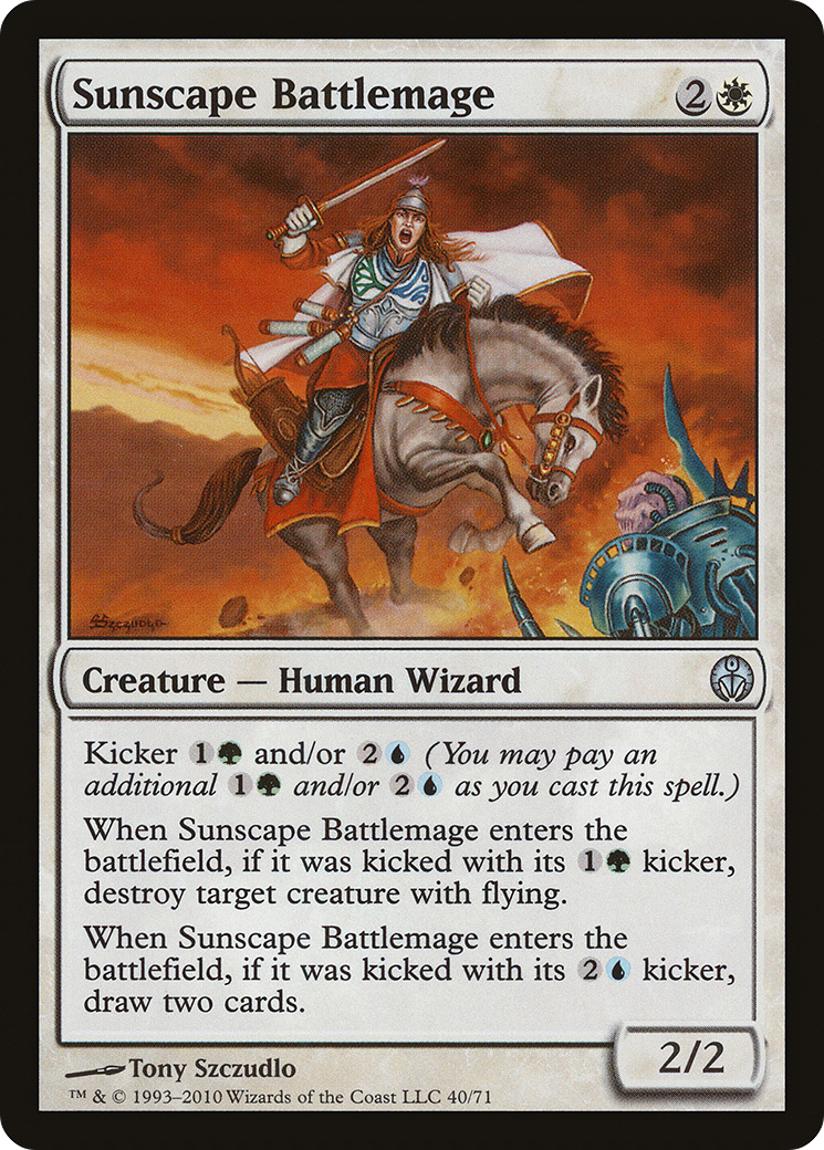 Image of Sunscape Battlemage (DDE-040) - Duel Decks: Phyrexia vs. the Coalition