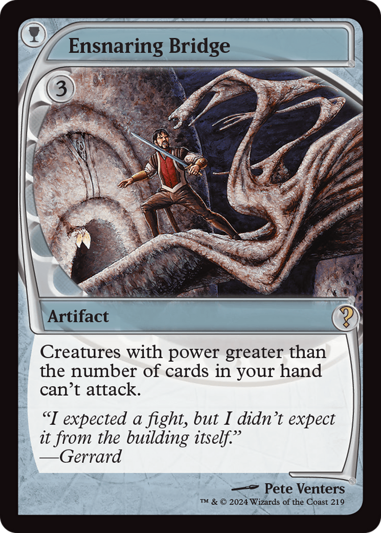 Image of Ensnaring Bridge (Future Sight) (MB2-219) - Mystery Booster 2