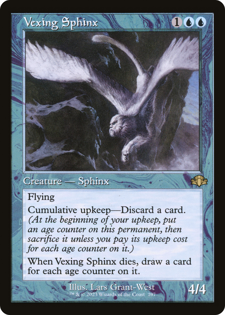Image of Vexing Sphinx (Retro Frame) (DMR-297) - Dominaria Remastered