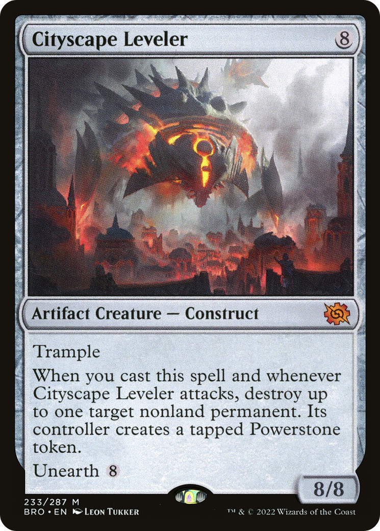 Image of Cityscape Leveler (BRO-233) - The Brothers' War