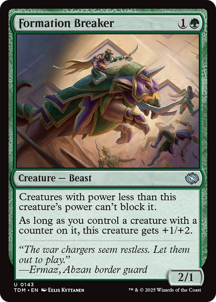 Image of Formation Breaker (TDM-143) - Tarkir: Dragonstorm