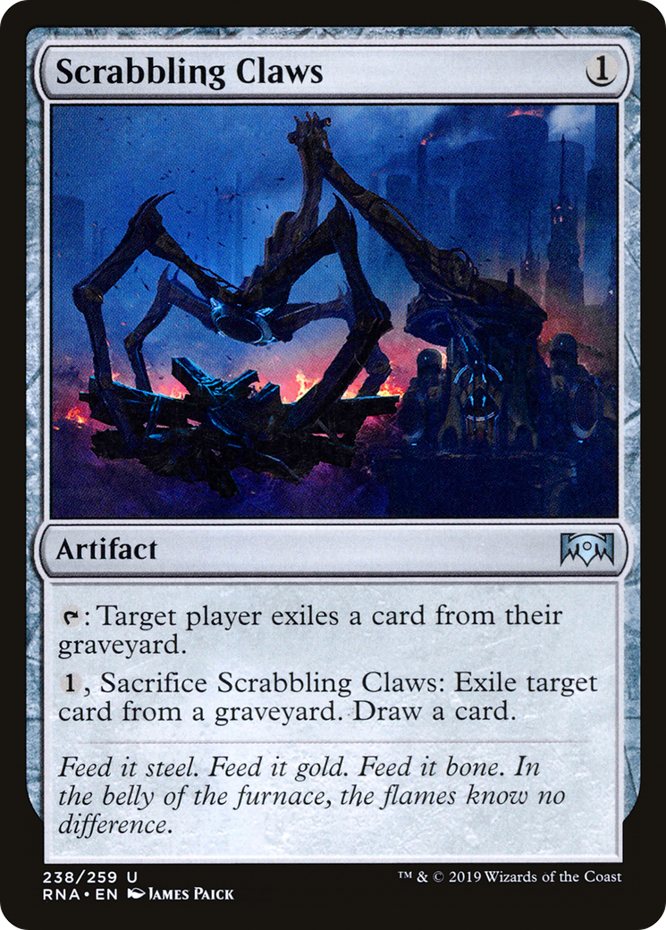 Image of Scrabbling Claws (RNA-238) - Ravnica Allegiance Foil