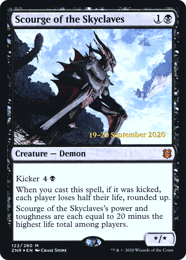 Image of Scourge of the Skyclaves (PRE-122) - Zendikar Rising Promos Foil