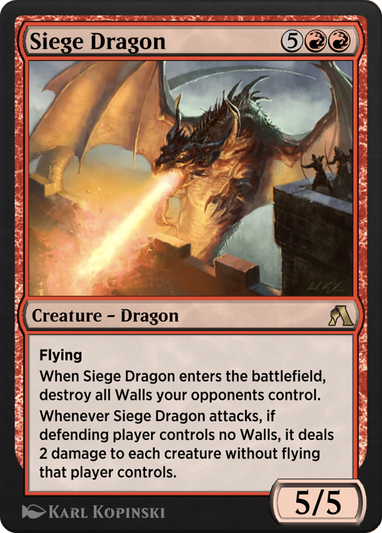 Image of Siege Dragon (ANB-085) - Arena Beginner Set