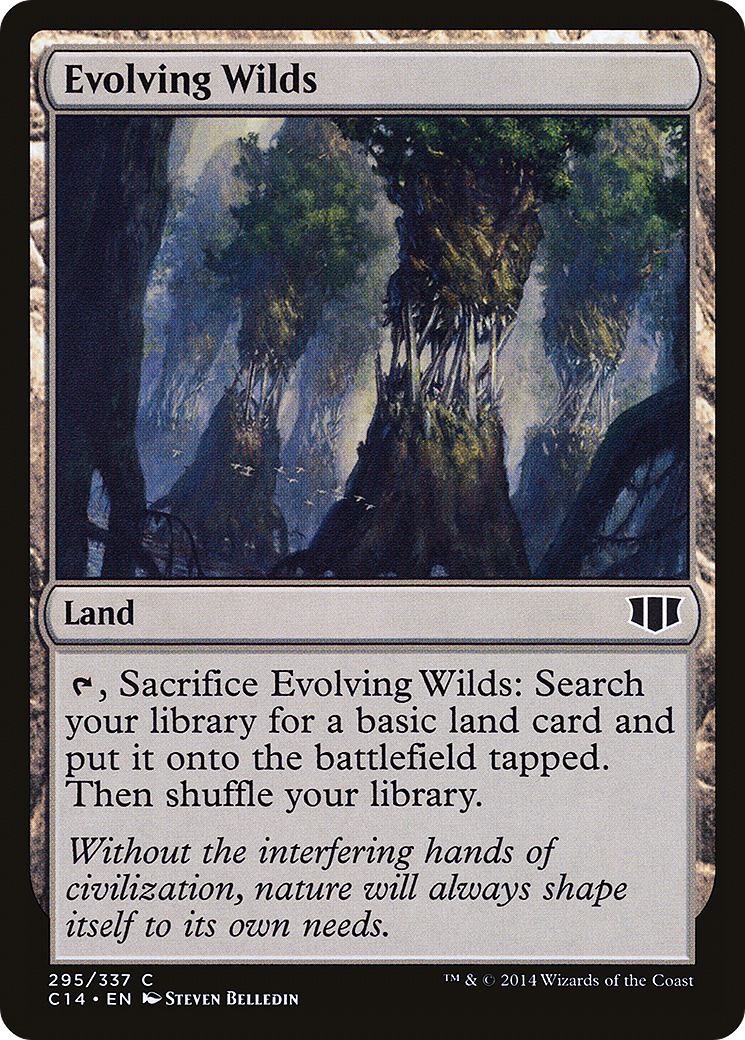 Image of Evolving Wilds (C14-295) - Commander 2014