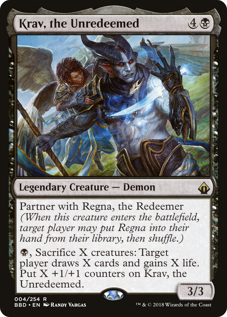 Image of Krav, the Unredeemed (BBD-004) - Battlebond