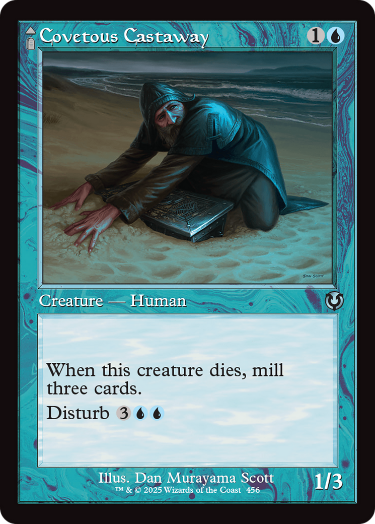 Image of Covetous Castaway (Retro Frame) (INR-456) - Innistrad Remastered: (tombstone) Foil