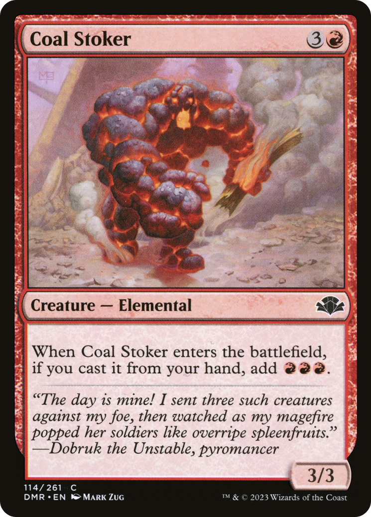 Image of Coal Stoker (DMR-114) - Dominaria Remastered Foil