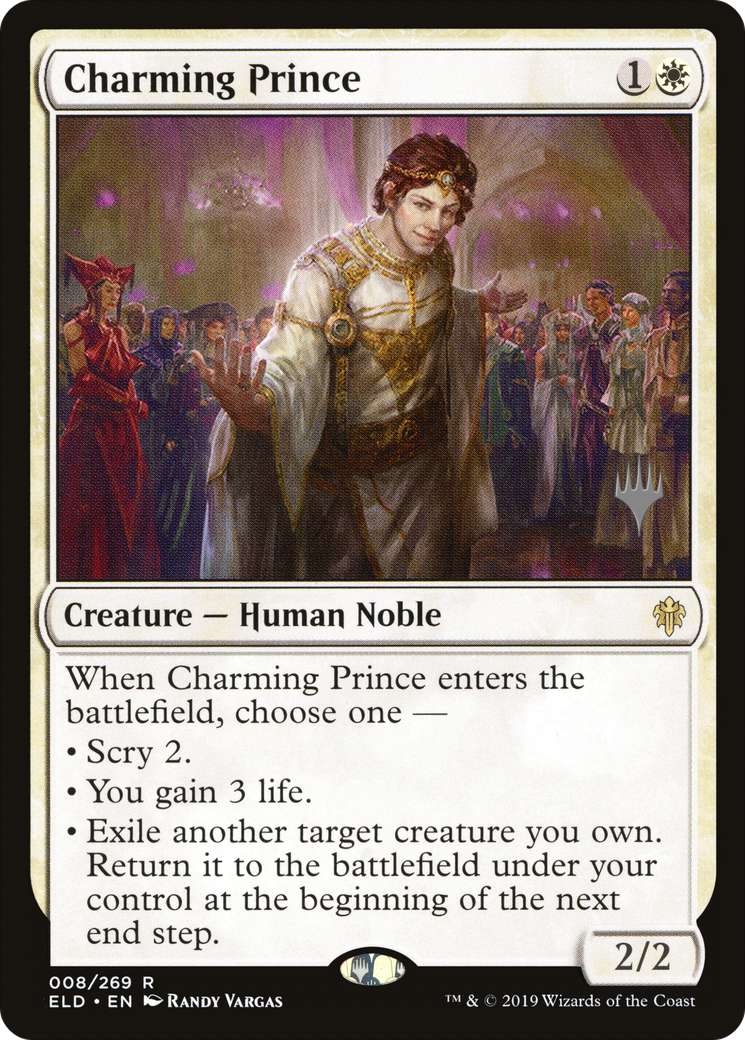 Image of Charming Prince (PPELD-08P) - Throne of Eldraine Promos Foil