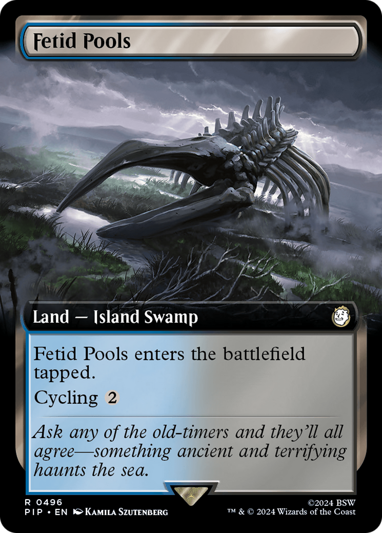 Image of Fetid Pools (Extended Art) (PIP-496) - Fallout: (Extended Art) Foil