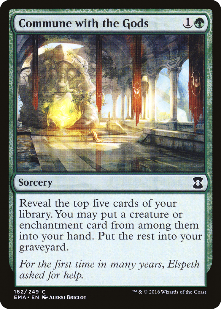 Image of Commune with the Gods (EMA-162) - Eternal Masters