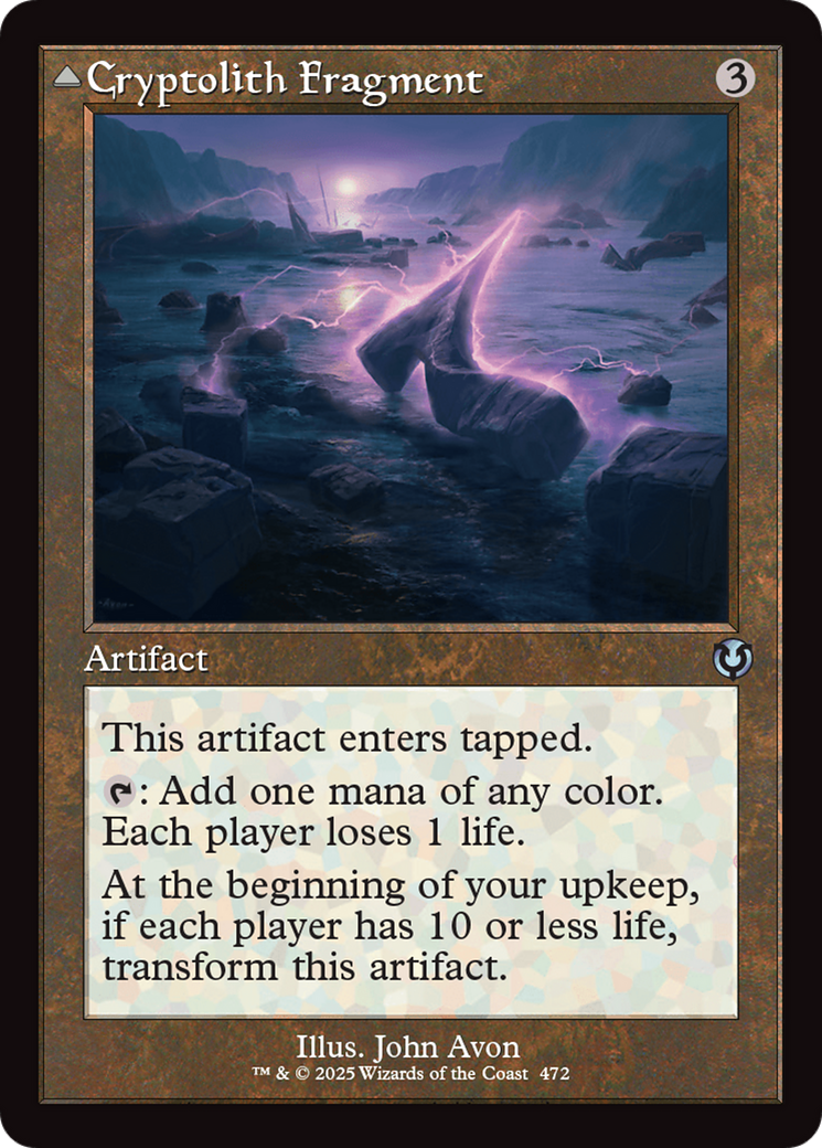 Image of Cryptolith Fragment (Retro Frame) (INR-472) - Innistrad Remastered
