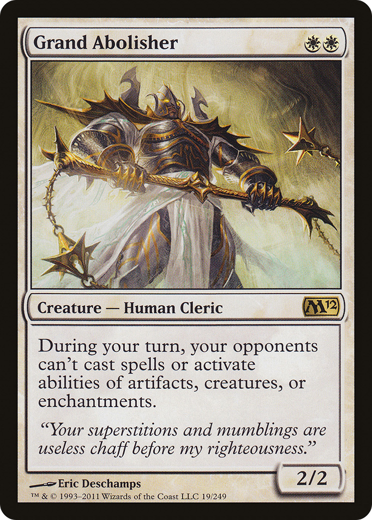 Image of Grand Abolisher (M12-019) - Magic 2012