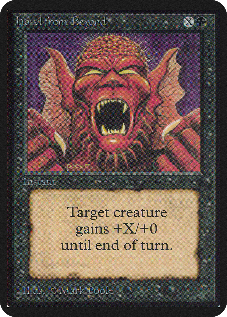 Image of Howl from Beyond (LEA-) - Limited Edition Alpha