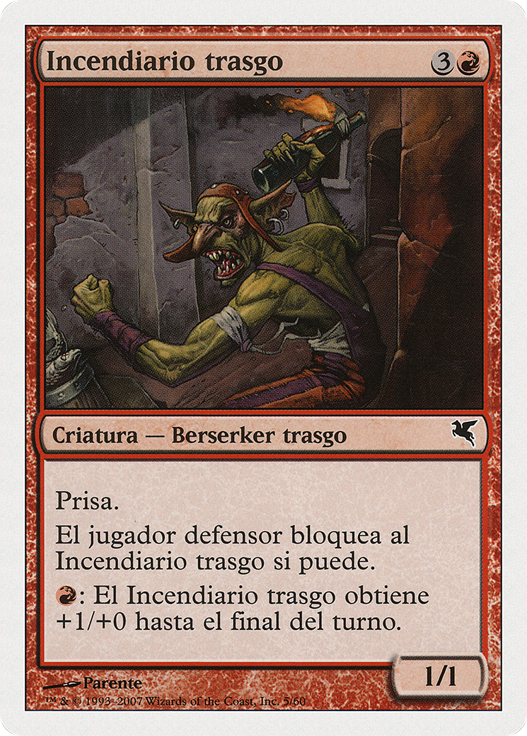Image of Goblin Fire Fiend (Italian) - 