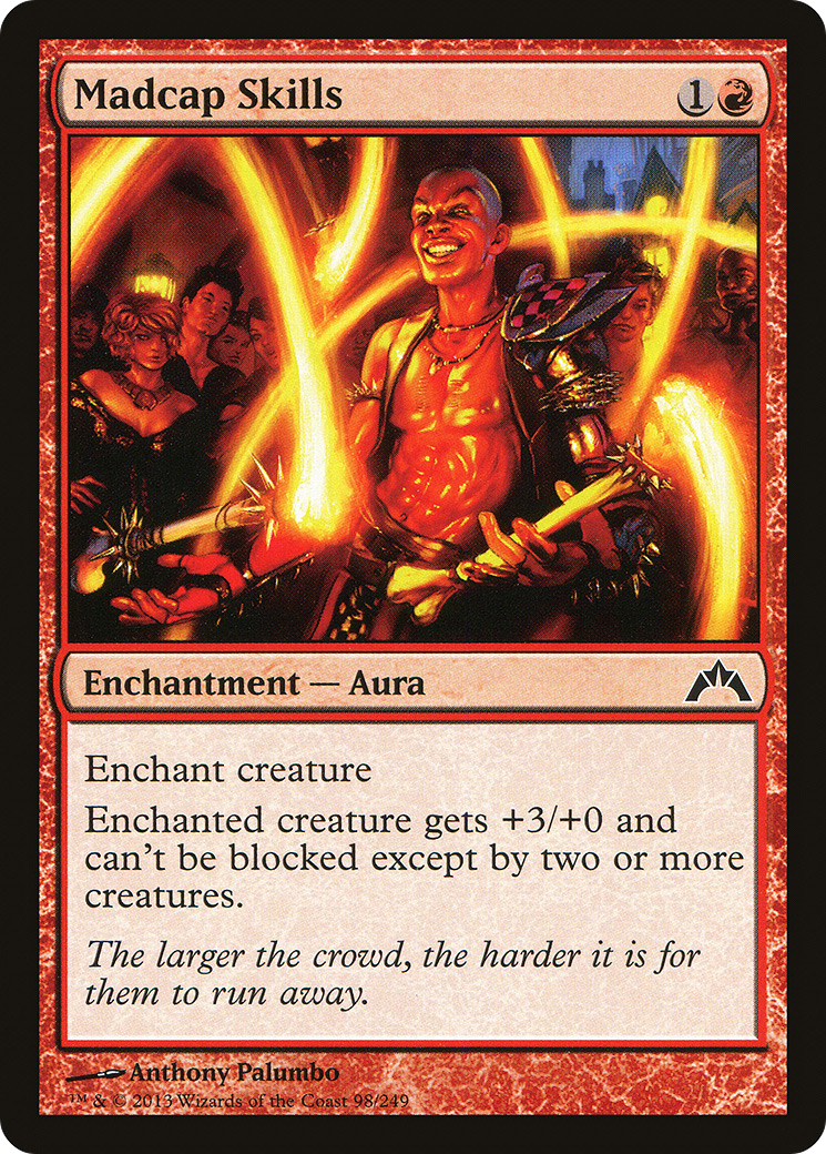 Image of Madcap Skills (GTC-098) - Gatecrash Foil