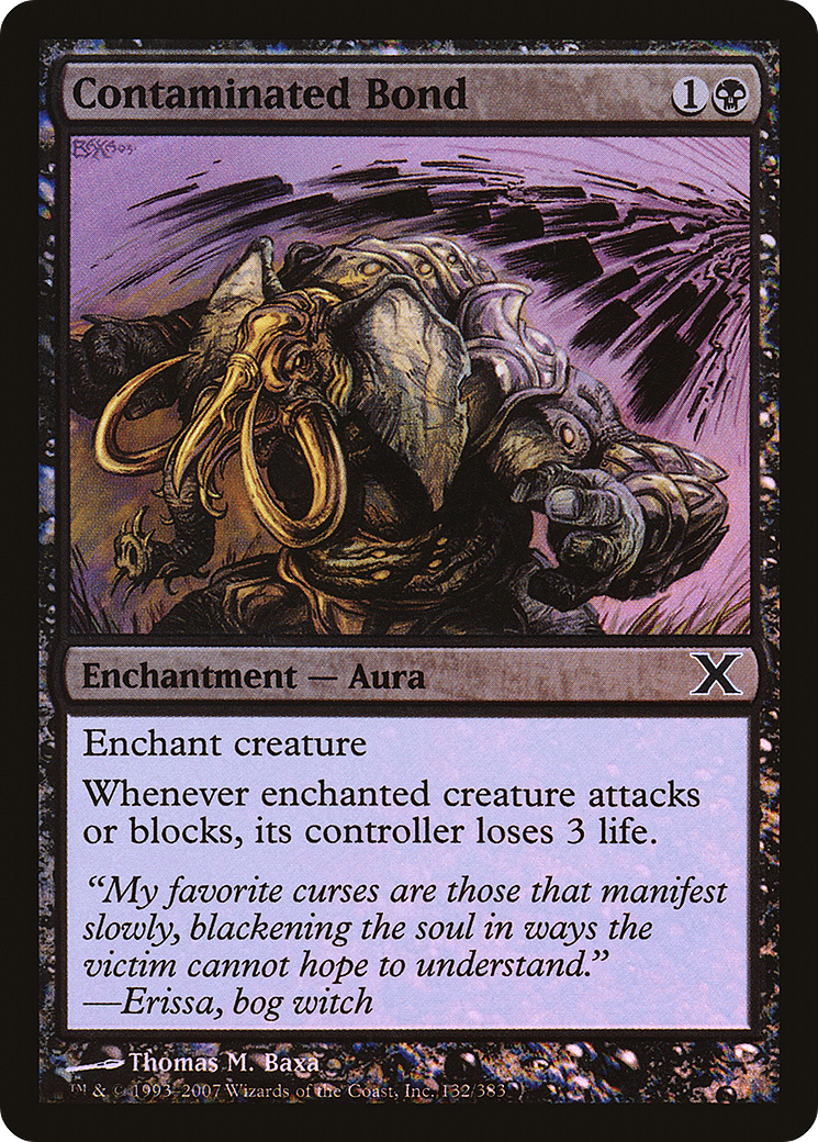 Image of Contaminated Bond (10E-132★) - Tenth Edition Foil
