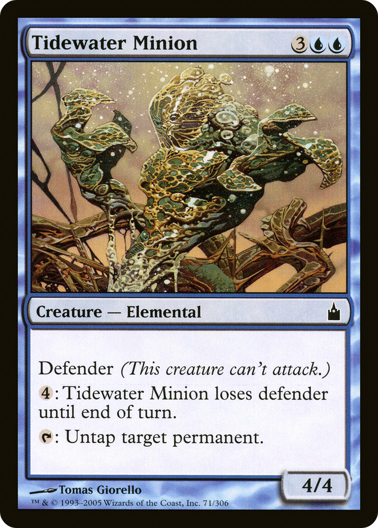 Image of Tidewater Minion (RAV-071) - Ravnica: City of Guilds Foil