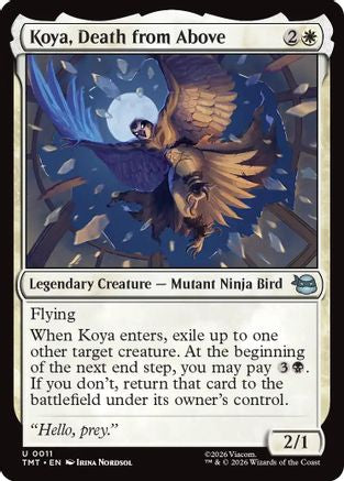 Image of Koya, Death from Above (TMT-011) - Teenage Mutant Ninja Turtles