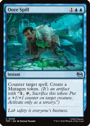 Image of Ooze Spill (TMT-048) - Teenage Mutant Ninja Turtles Foil