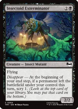 Image of Insectoid Exterminator (TMT-064) - Teenage Mutant Ninja Turtles Foil