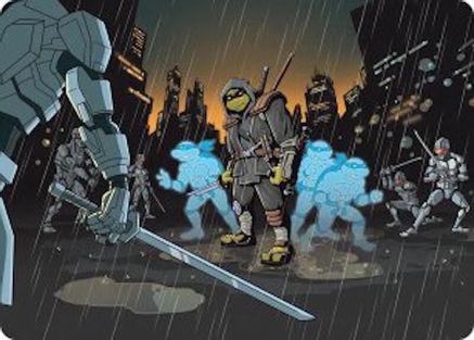 Image of The Last Ronin's Technique Art Card (ASTMT-023) - Art Series: Teenage Mutant Ninja Turtles