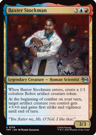 Image of Baxter Stockman (TMT-139) - Teenage Mutant Ninja Turtles Foil