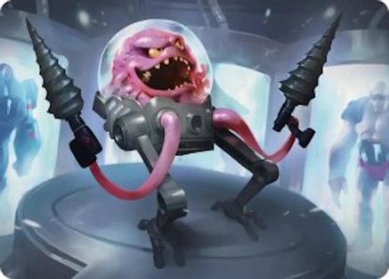 Image of Krang, Master Mind Art Card (4/54) (ASTMT-004) - Art Series: Teenage Mutant Ninja Turtles