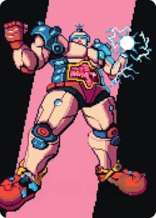 Image of Krang, the All-Powerful Art Card (ASTMT-034) - Art Series: Teenage Mutant Ninja Turtles