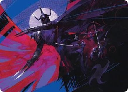Image of Shredder's Technique Art Card (ASTMT-007) - Art Series: Teenage Mutant Ninja Turtles