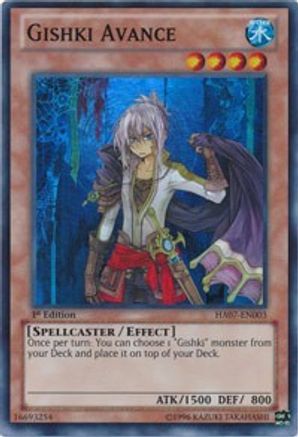 Image of Gishki Avance (HA07-EN003) - Hidden Arsenal 7: Knight of Stars 1st Edition