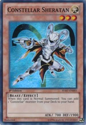 Image of Constellar Sheratan (HA07-EN005) - Hidden Arsenal 7: Knight of Stars Unlimited