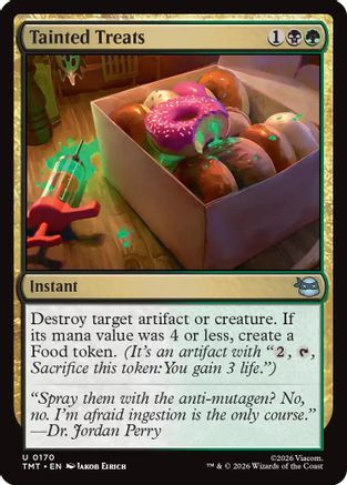 Image of Tainted Treats (TMT-170) - Teenage Mutant Ninja Turtles Foil
