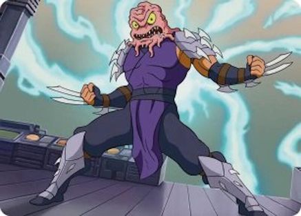 Image of Krang & Shredder Art Card (ASTMT-031) - Art Series: Teenage Mutant Ninja Turtles