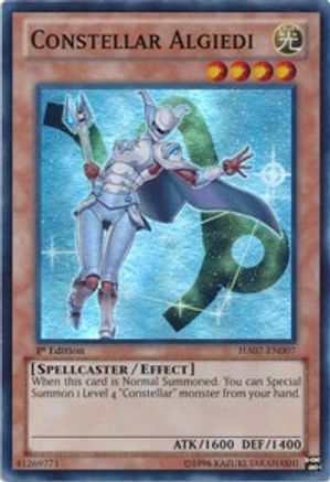 Image of Constellar Algiedi (HA07-EN007) - Hidden Arsenal 7: Knight of Stars Unlimited