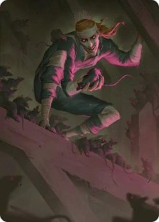 Image of Rat King, the Chaosbringer Art Card (ASTMT-053) - Art Series: Teenage Mutant Ninja Turtles