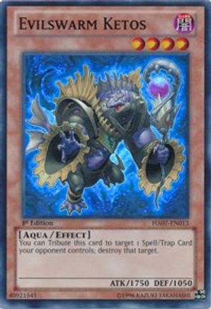 Image of Evilswarm Ketos (HA07-EN013) - Hidden Arsenal 7: Knight of Stars Unlimited