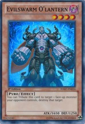 Image of Evilswarm O'lantern (HA07-EN014) - Hidden Arsenal 7: Knight of Stars Unlimited