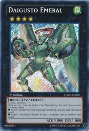Image of Daigusto Emeral (HA07-EN020) - Hidden Arsenal 7: Knight of Stars 1st Edition