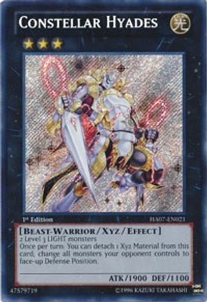 Image of Constellar Hyades (HA07-EN021) - Hidden Arsenal 7: Knight of Stars 1st Edition