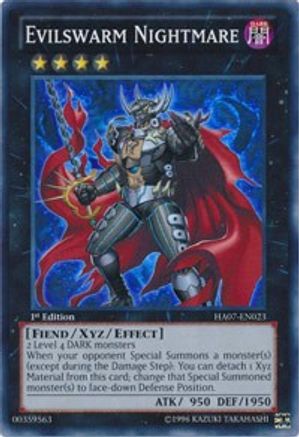 Image of Evilswarm Nightmare (HA07-EN023) - Hidden Arsenal 7: Knight of Stars 1st Edition