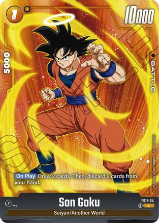 Image of Son Goku - FS11-04 (FS11-04) - Starter Deck EX The Phase of Evolution Holofoil