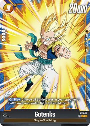 Image of Gotenks - FS11-02 (FS11-02) - Starter Deck EX The Phase of Evolution Holofoil