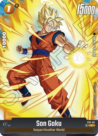 Image of Son Goku - FS11-05 (FS11-05) - Starter Deck EX The Phase of Evolution Holofoil