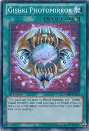 Image of Gishki Photomirror (HA07-EN026) - Hidden Arsenal 7: Knight of Stars Unlimited