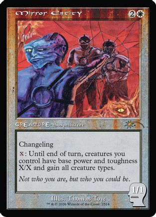Image of Mirror Entity (SLD-2514) - Secret Lair Drop Series Foil