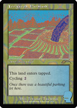 Image of Irrigated Farmland (SLD-2519) - Secret Lair Drop Series